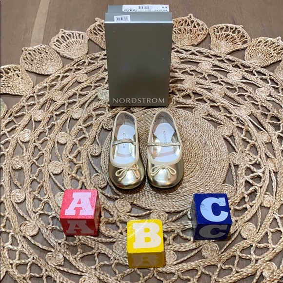 nordstrom gold shoes